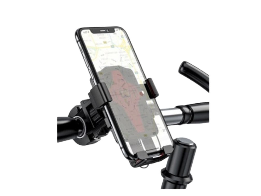 Hoco CA73 One-Touch Universal Bicycle & Motorcycle Holder Black & Red Hoco CA73 One-Touch Universal Bicycle & Motorcycle Holder Black & Red